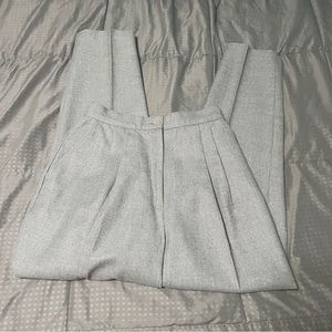 Kate Howard vintage gray wool lined pants slacks size 6